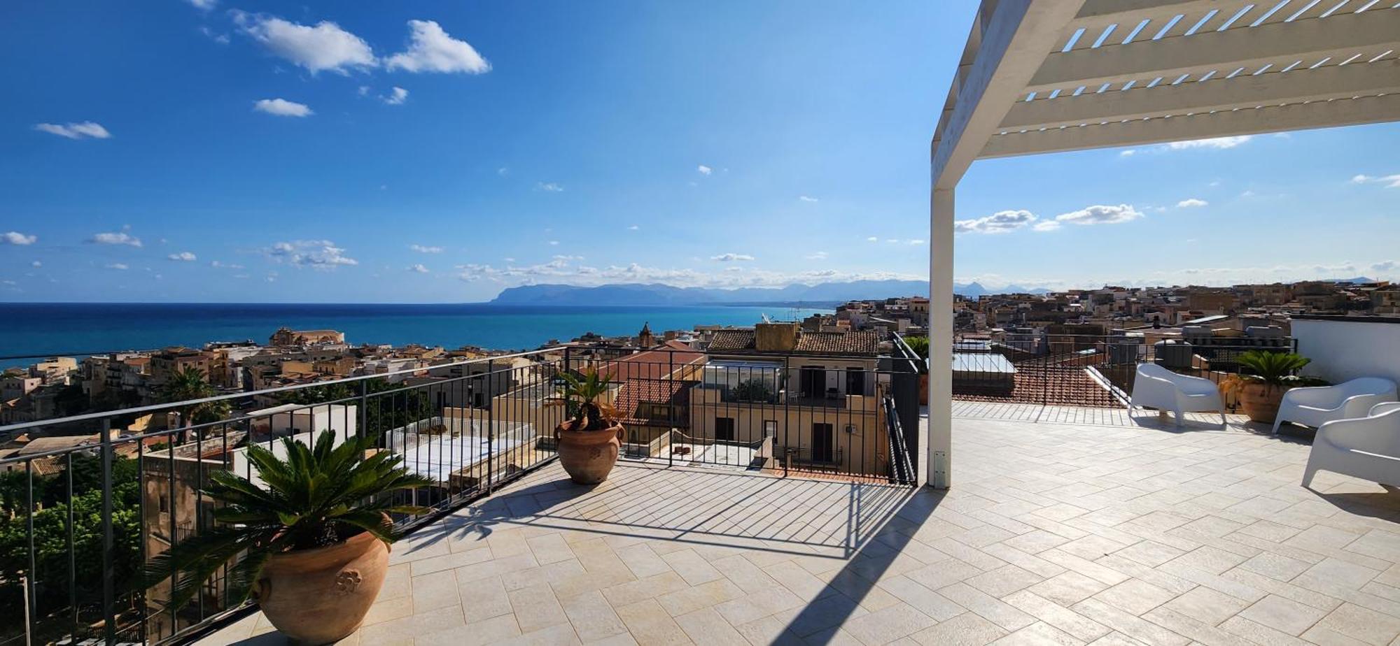 Palazzo Del Golfo Apartment Castellammare del Golfo Exterior foto